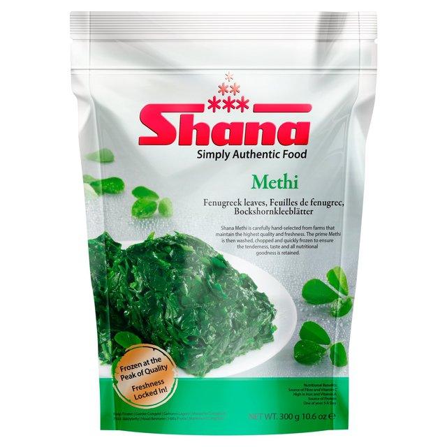 Shana - Frozen Methi - (fenugreek leaves) - 300g - Jalpur Millers Online