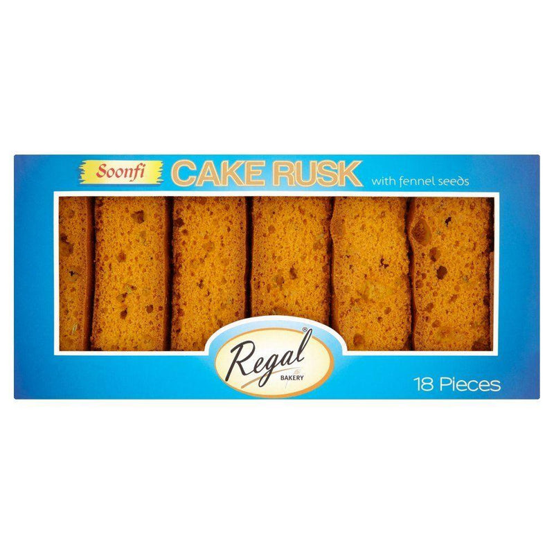 Regal Bakery - Cake Rusk - Soonfi - (18 pieces) - Jalpur Millers Online