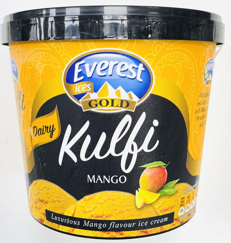 Everest - Frozen Dairy Mango Kulfi Ice Cream - 1ltr - Jalpur Millers Online