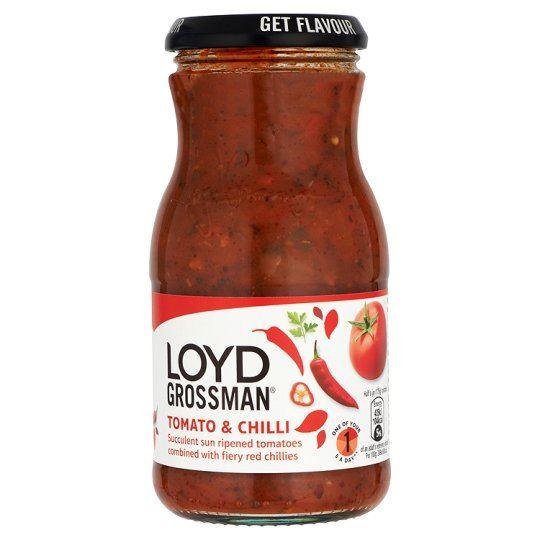 Loyd Grossman Tomato & Chilli Sauce - 350g - Jalpur Millers Online