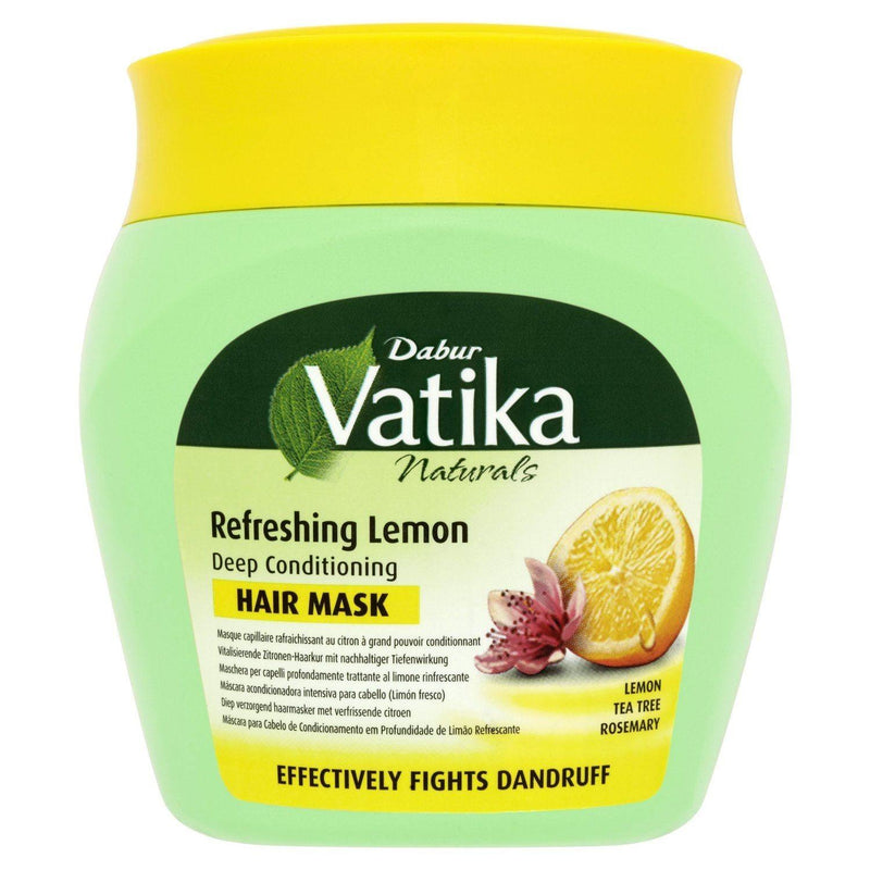 Dabur Vatika Lemon Deep Conditioning Hair Mask - 500ml - Jalpur Millers Online