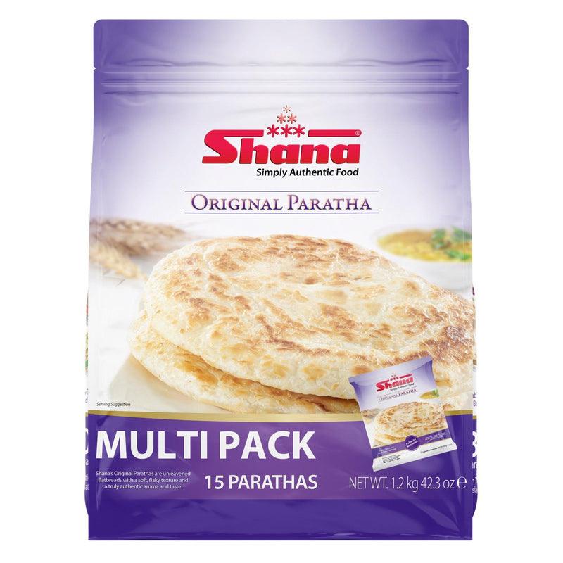 Shana - Frozen Original Paratha - (15pcs) - Multipack - 1.2kg - Jalpur Millers Online