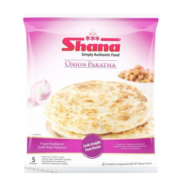 Shana - Frozen Onion Paratha - (5pcs) - 400g - Jalpur Millers Online