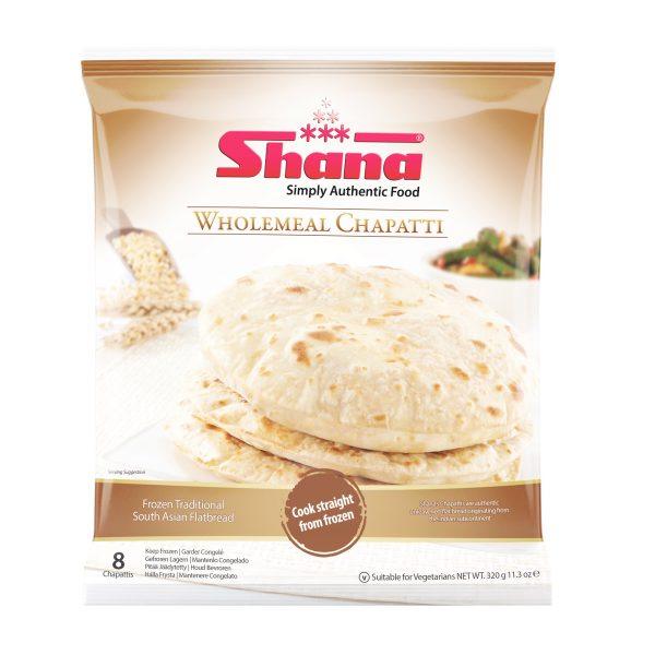 Shana - Frozen Wholemeal Chapatti - (8pcs) - 320g - Jalpur Millers Online