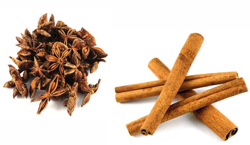 Jalpur Millers Spice Combo Pack - Cinnamon Quills 100g - Star Anise 100g (2 Pack) - Jalpur Millers Online