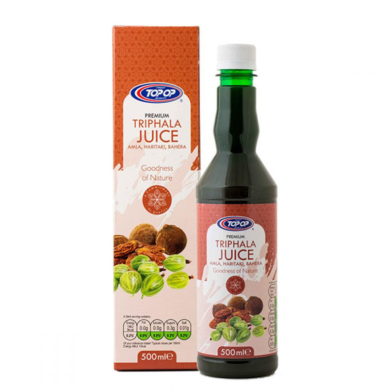 TopOp - Triphla Juice - (amla,haritaki,baheira) - 500ml - Jalpur Millers Online
