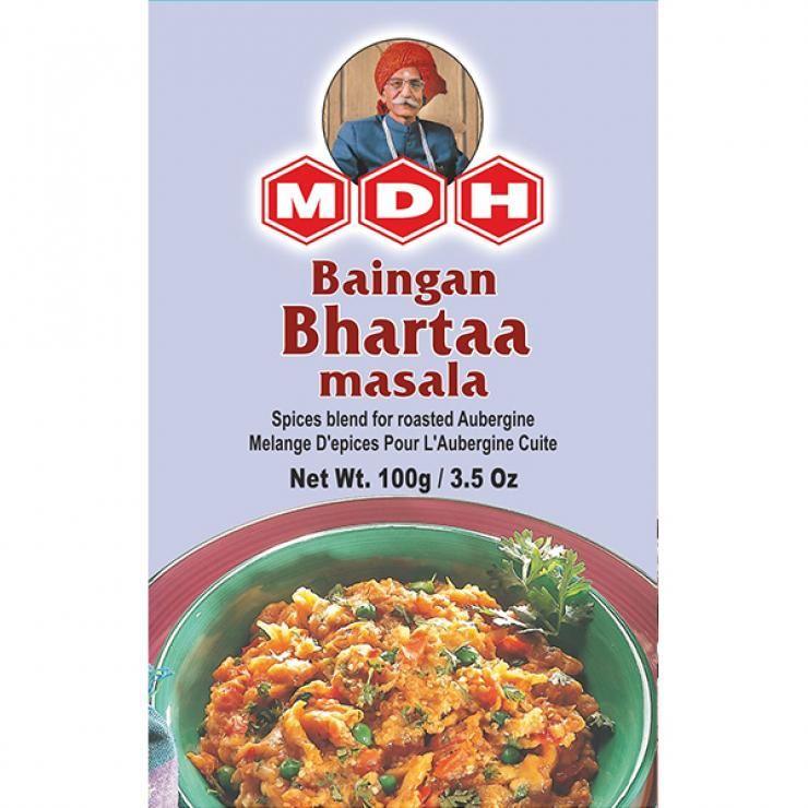 MDH - Baingan Bhartaa Masala - (spices blend for roasted aubergine) - 100g - Jalpur Millers Online