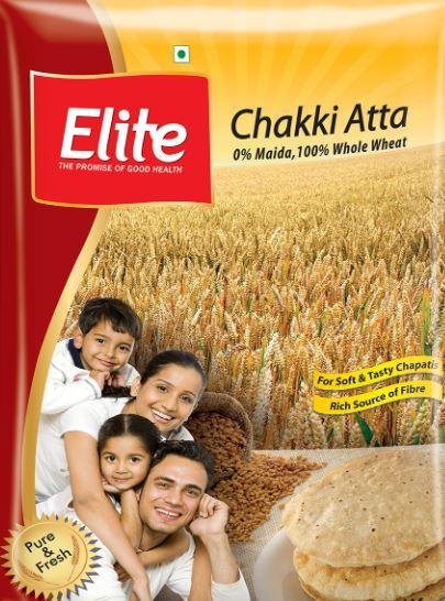 Elite - Chakki Atta - (100% whole wheat 0% maida) - 5kg - Jalpur Millers Online