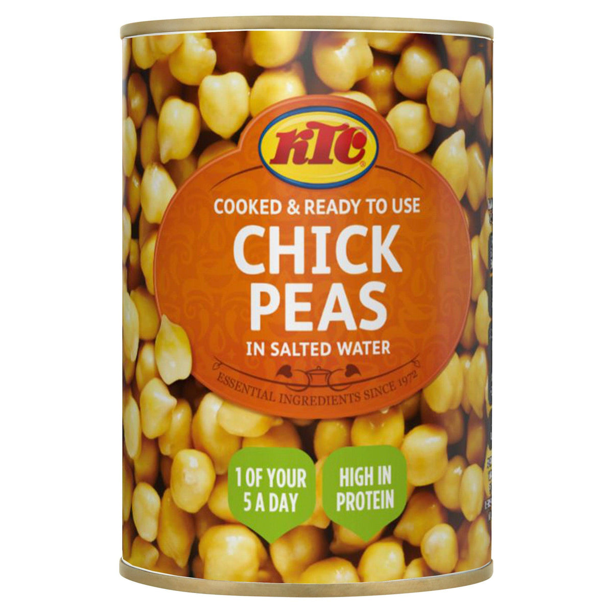 KTC - Chickpeas - (in salted water) - 400g - Jalpur Millers Online