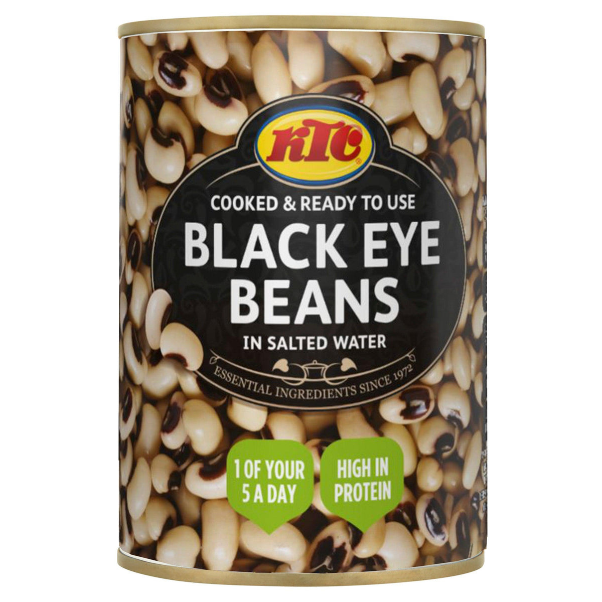 KTC - Black Eye Beans - (in salted water) - 400g - Jalpur Millers Online