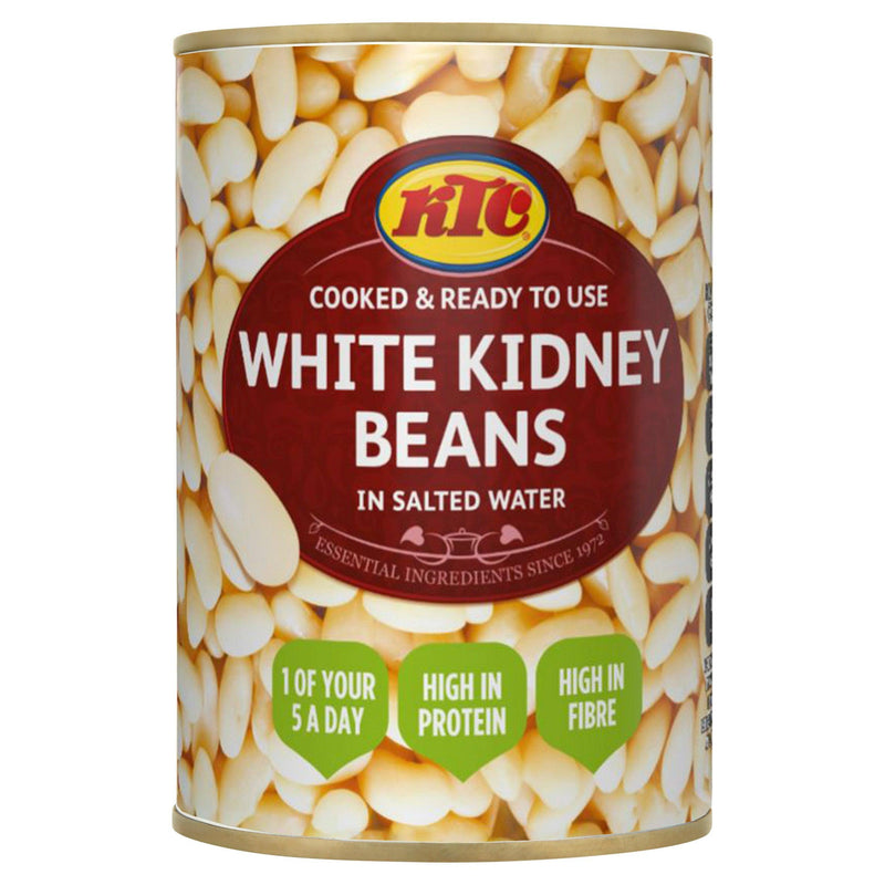 KTC - White Kidney Beans (in salted water) - 400g - Jalpur Millers Online