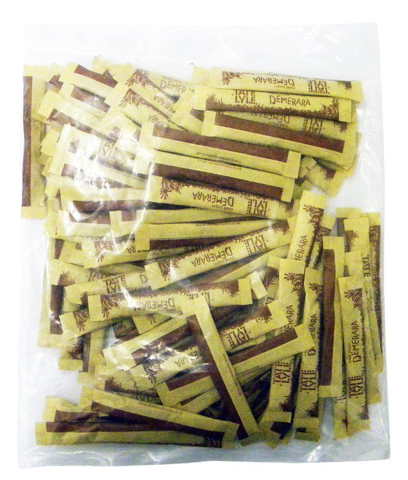 Tate & Lyle - Demerara Sugar sticks - 100 (approx) - Jalpur Millers Online
