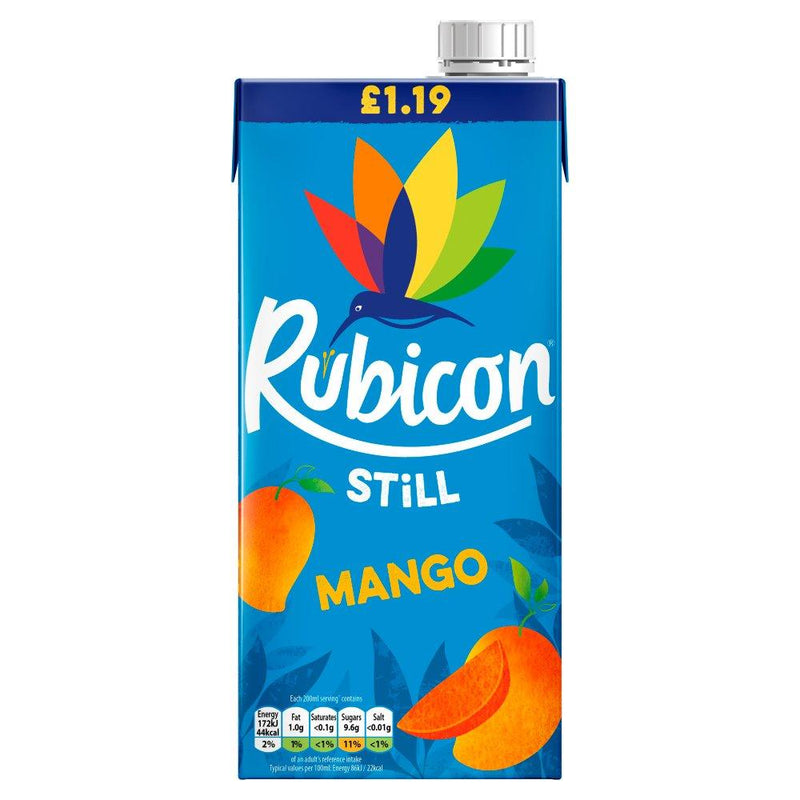 Rubicon Still Mango Juice Drink - 1ltr - Jalpur Millers Online