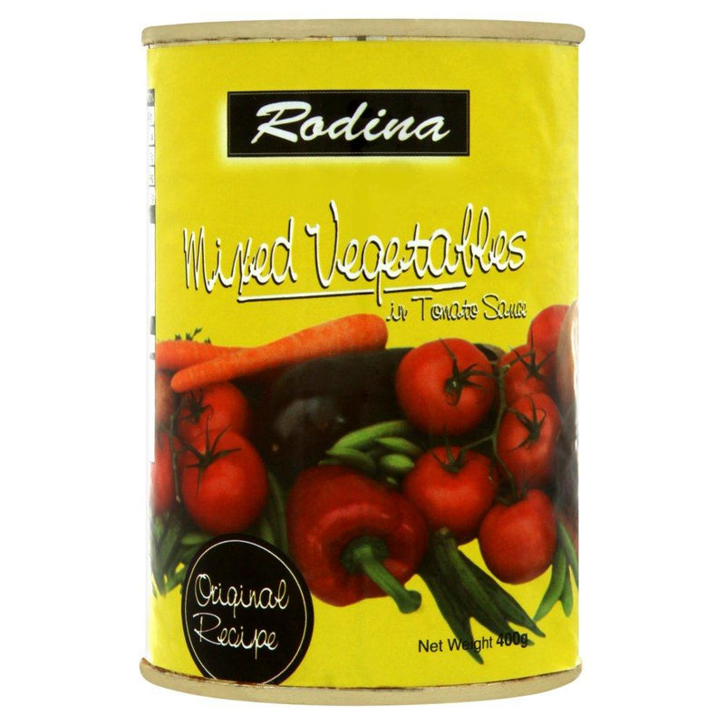 Rodina - Mixed Vegetables in Tomato Sauce - 400g - Jalpur Millers Online
