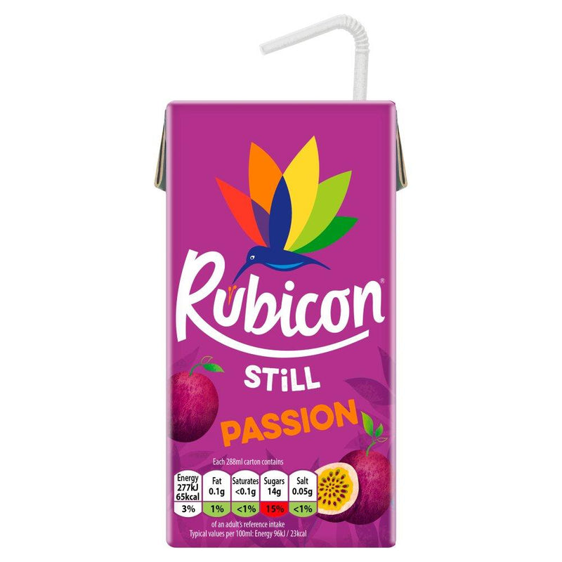 Rubicon - Still Passtion Juice Drink - 288ml - Jalpur Millers Online