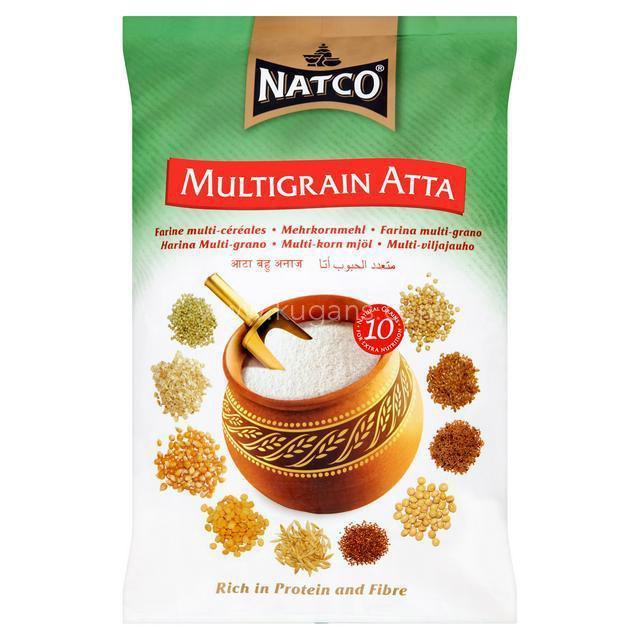 Natco - Multi Grain Flour - (10 grain chapatti flour) - 10kg - Jalpur Millers Online