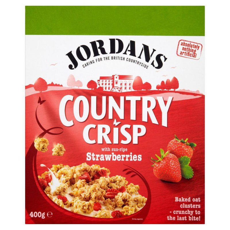 Jordans Country Crisp Strawberry - 400g - Jalpur Millers Online