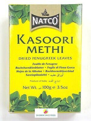 Natco - Kasoori Methi - (dried fenugreek leaves) - 100g - Jalpur Millers Online