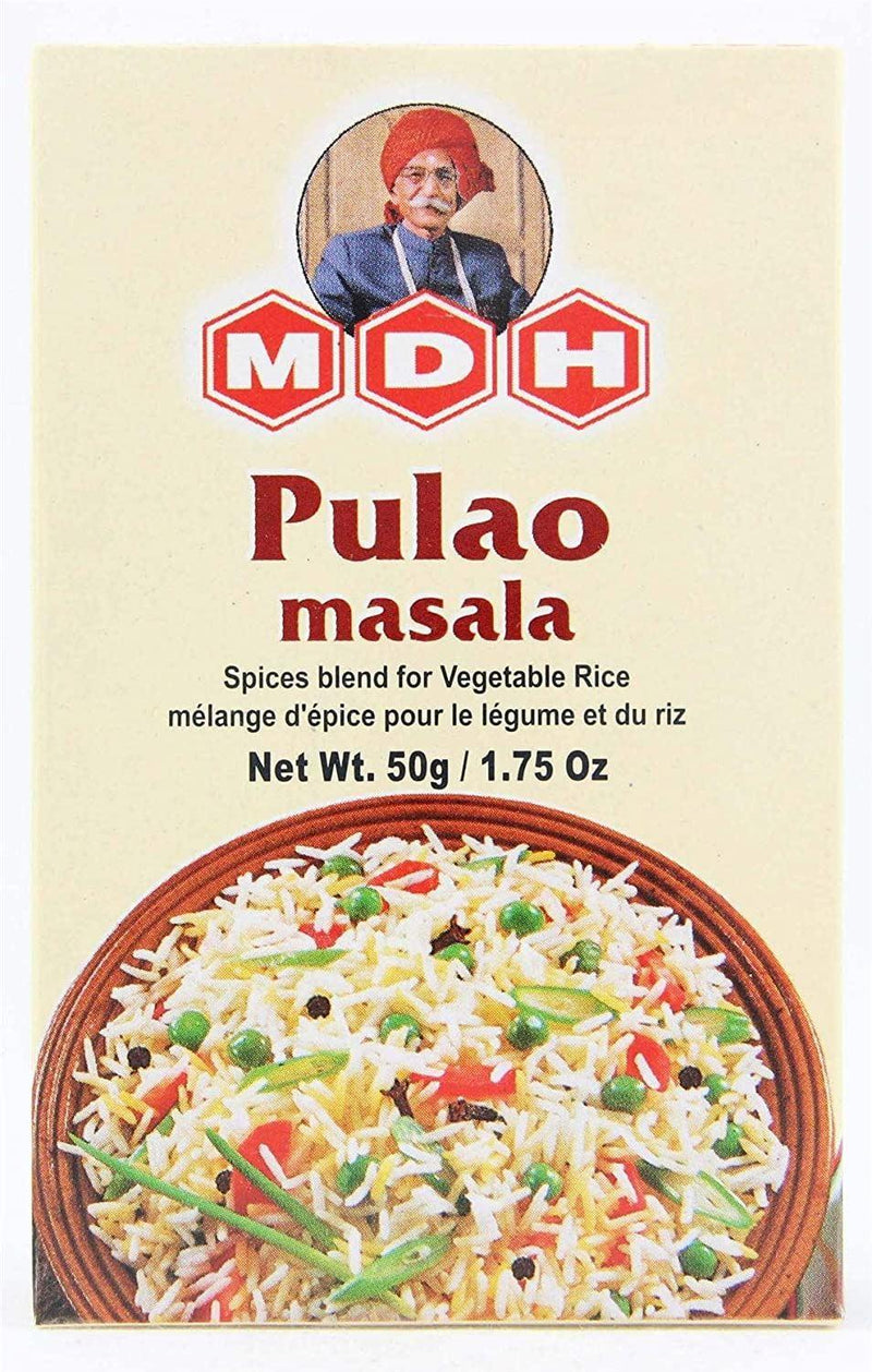 MDH - Pulao Masala - (sipices blend for vegetable rice) - 100g - Jalpur Millers Online