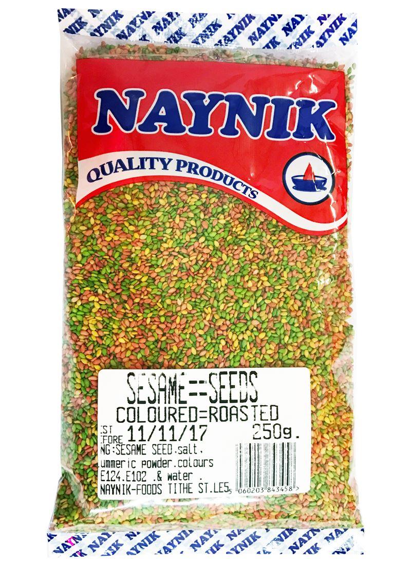 Naynik - Coloured Sesame Seeds Roasted - 250g - Jalpur Millers Online