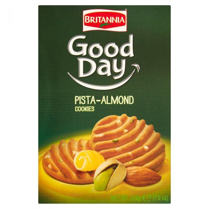 Britannia - Good Day - Pista-Almond cookies - 216g - Jalpur Millers Online