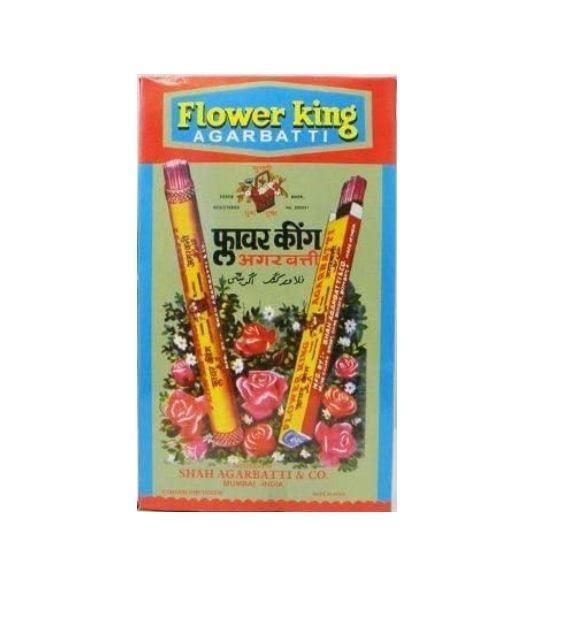 Flower King Incense Sticks - (Pack of 12) - Single Pack - Jalpur Millers Online