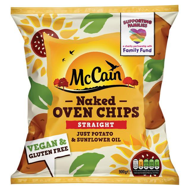 McCain - Frozen Naked Oven Chips - Straight Cut - 900g - Jalpur Millers Online