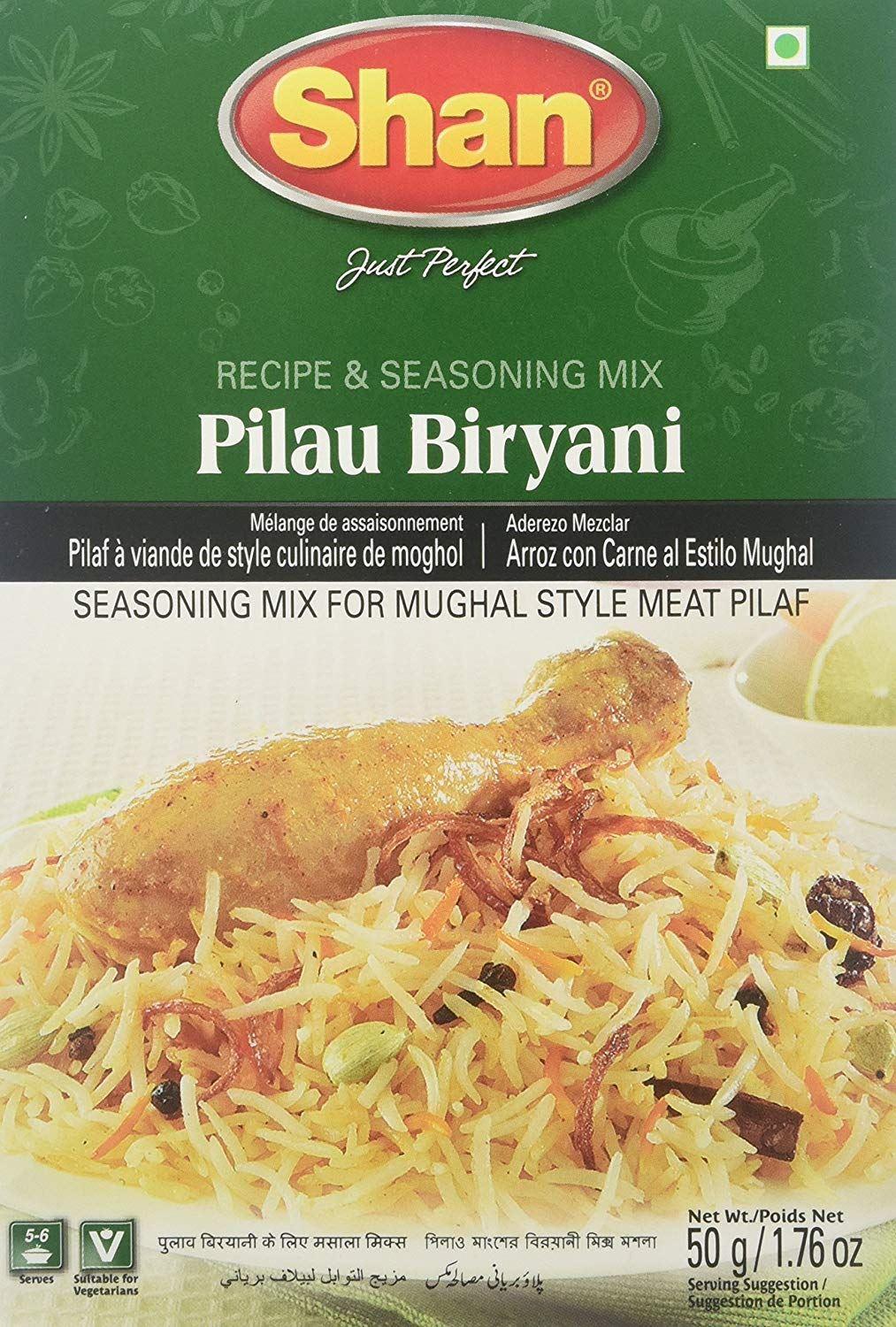 Shan - Pilau Biryani - 50g - Jalpur Millers Online