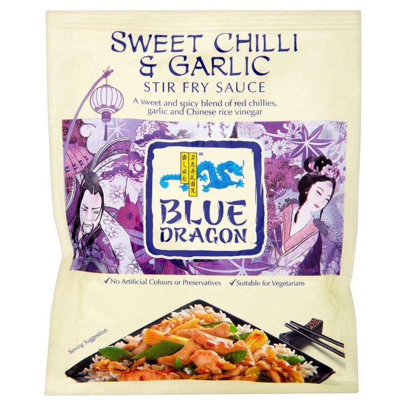 Blue Dragon Chilli & Garlic Stir Fry Sauce - 120g - Jalpur Millers Online