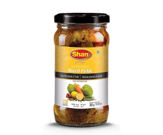 Shan - Mixed Pickle (spicy vegetable in oil) - 300g - Jalpur Millers Online