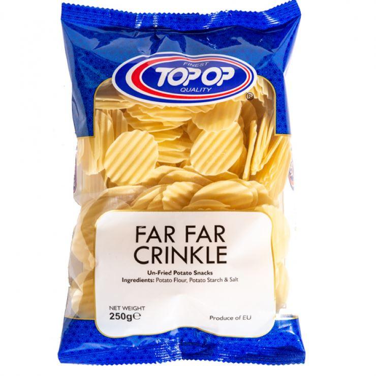 Top-Op Far Far Crinkle (un-fried potato snack) - 250g - Jalpur Millers Online