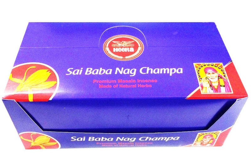 Heera - Sai Baba Nag Champa - 15g each (Pack of 12) - Jalpur Millers Online
