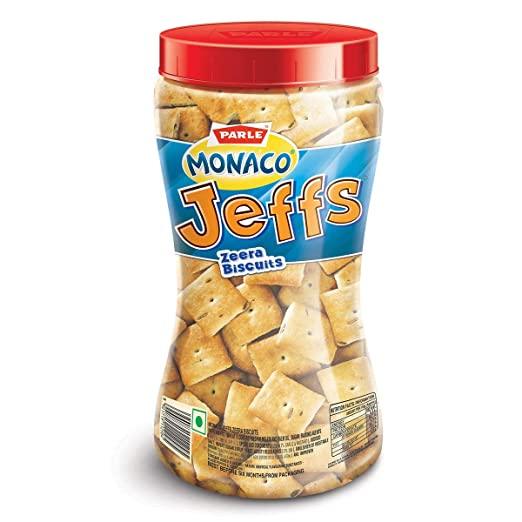 Parle  - Monaco Jeffs Zeera Biscuits - 200g - Jalpur Millers Online