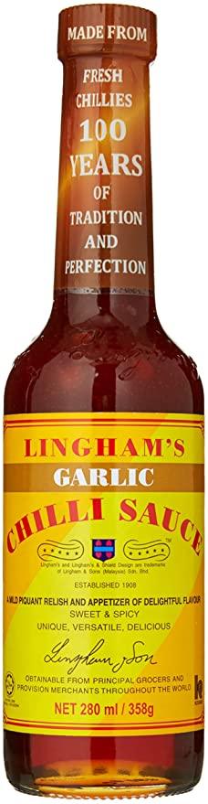 Lingham - Garlic & Chilli Sauce - 358g - Jalpur Millers Online