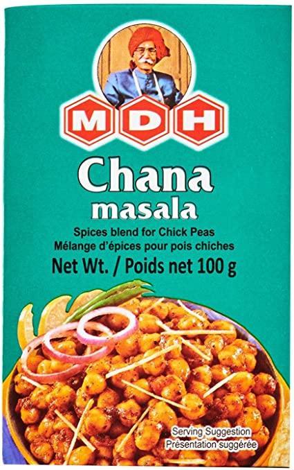 MDH - Chana Masala - (spices blend for chick peas) - 100g - Jalpur Millers Online
