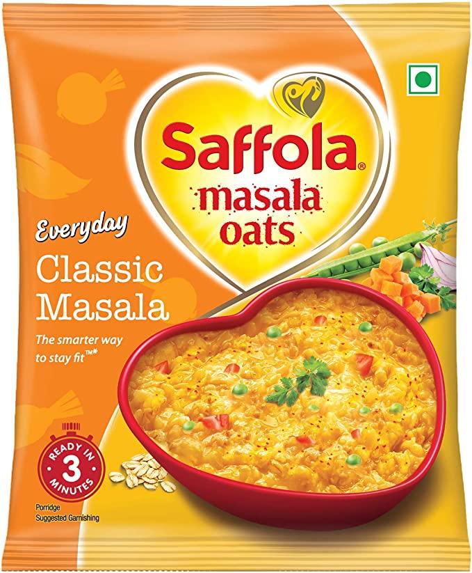 Saffola - Masala Oats Classic Masala - 40g - Jalpur Millers Online
