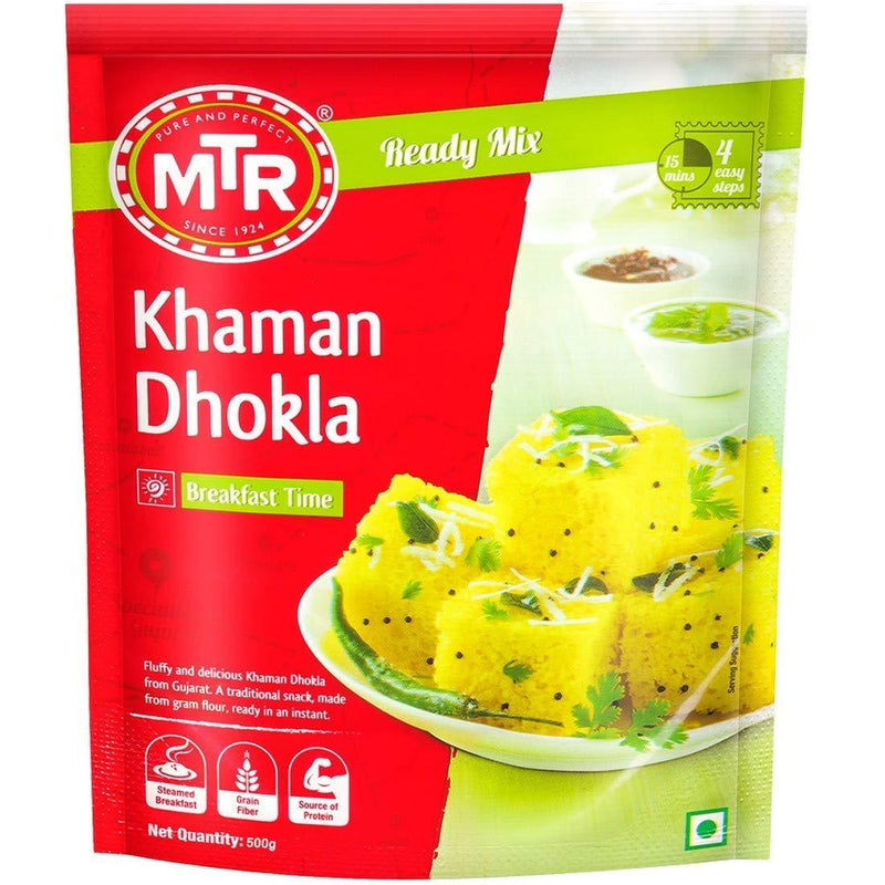 MTR - Khaman Dhokla (soft fluffy Khaman Dhokla) - 500g - Jalpur Millers Online