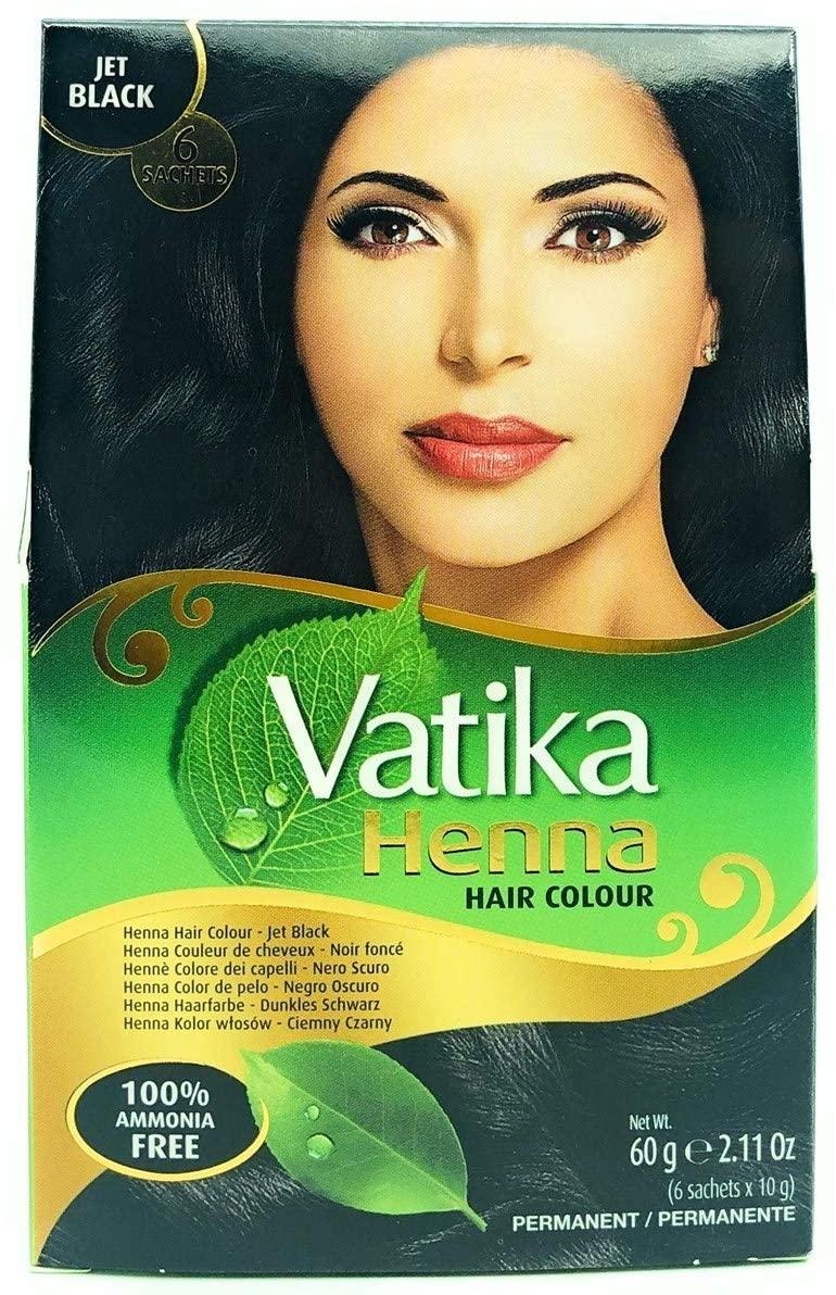 Dabur Vatika Heena Hair Colour Black - 60g - Jalpur Millers Online