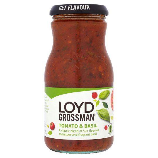 Loyd Grossman Tomato & Basil Sauce - 350g - Jalpur Millers Online