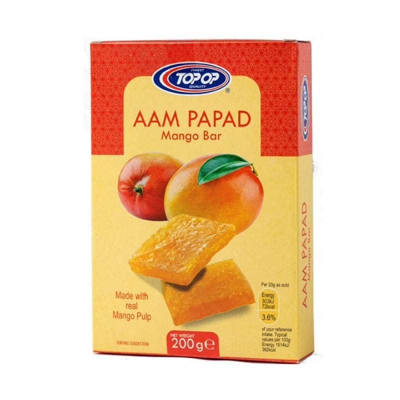 Top Op - Mango Bar - (aam papad) - 200g - Jalpur Millers Online