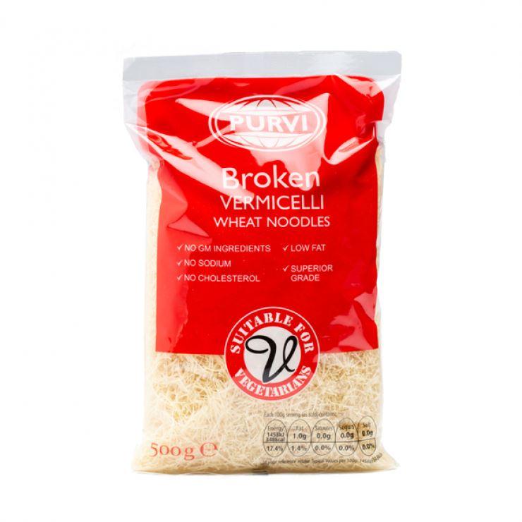 Purvi - Broken Vermicelli Wheat Noodles - 500g - Jalpur Millers Online