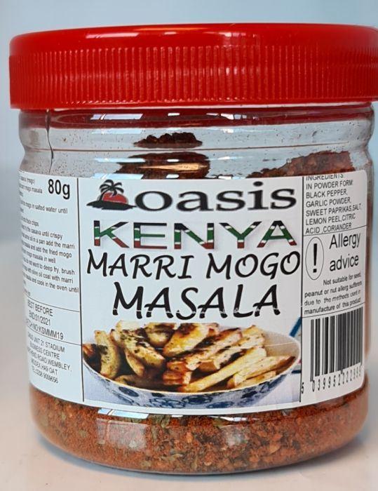 Oasis - Kenya Marri Mogo Masala - (spice mix for black pepper flavour cassava) - 80g - Jalpur Millers Online
