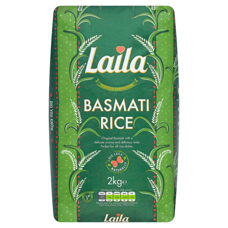 Laila  - Basmati Rice - 2kg - Jalpur Millers Online