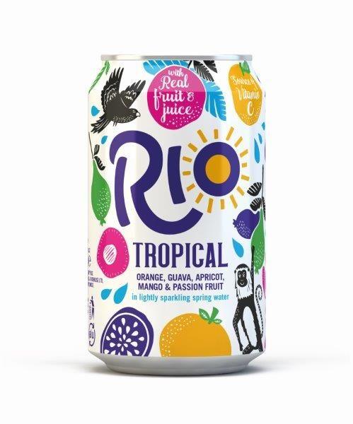 Rio - Tropical - (orange, guava, apricot, mango and passionfruit) - 330ml - Jalpur Millers Online
