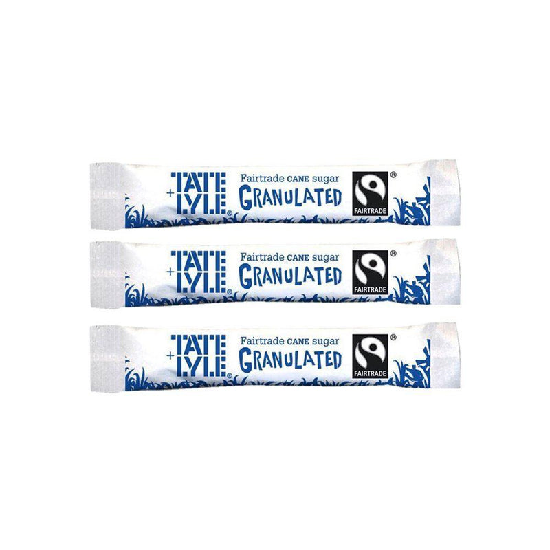 Tate & Lyle White Sugar Stick Pack of 100 -approx 100 sticks - Jalpur Millers Online
