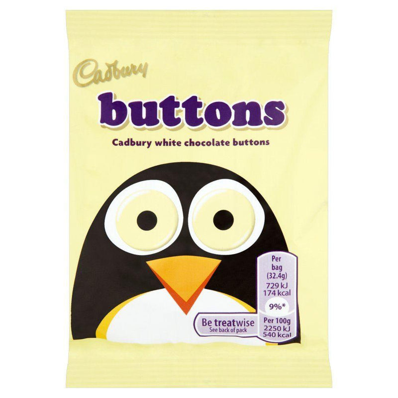 Cadburys White Buttons - 32.5g - Jalpur Millers Online