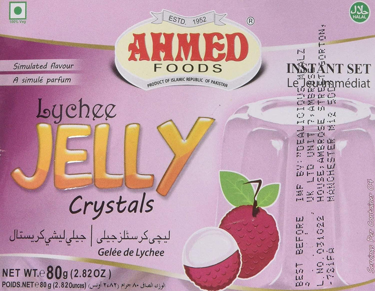 Ahmed Lychee Jelly (Vegetarian) - 85g - Jalpur Millers Online