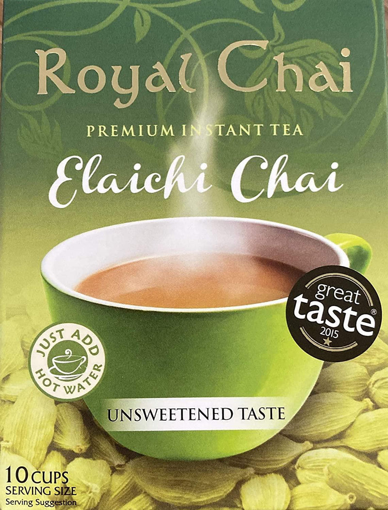 Royal Chai - Premium Instant Tea - Cardamom (unsweetened) 180g - Jalpur Millers Online