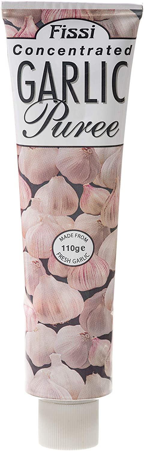 Fissi - Garlic Puree - (concentrated - made from fresh garlic) - 110g - Jalpur Millers Online