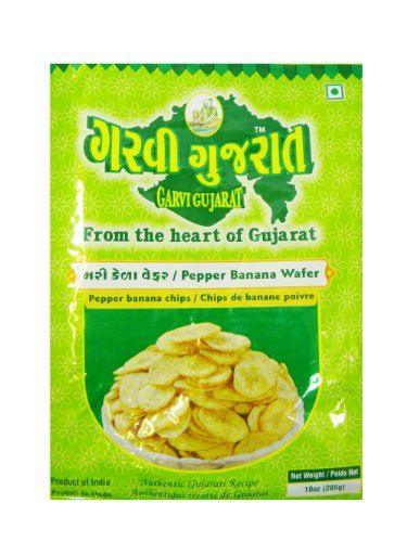 Garvi Gujarat - Black Pepper Banana Wafer - 180g - Jalpur Millers Online